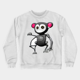 Funny robot animals Crewneck Sweatshirt